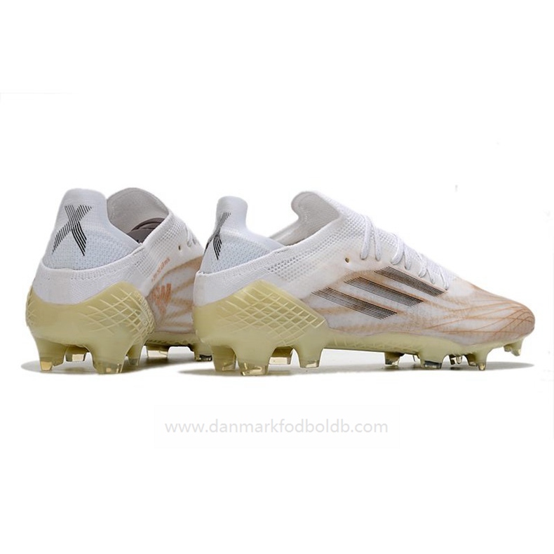 Adidas X Speedflow.1 FG Inflight Fodboldstøvler Herre – Hvid Sort Guld